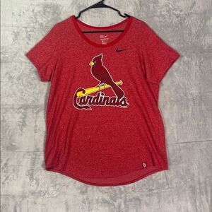 Nike MLB St. Louis Cardinals Short Sleeve Tshirt Size Large